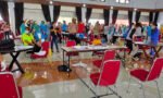 Lampu Gantung Berukuran Besar di Gedung Tammuan Mali’ Jatuh, Nyaris Menimpa Petugas dan Peserta Vaksinasi Covid-19