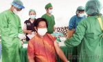 585 Pelayan Publik dan Tokoh Agama Ikuti Vaksinasi Covid-19 di Toraja Utara