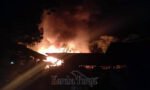 BREAKING NEWS: 6 Unit Rumah di Pasar Baru Sangalla’, Terbakar