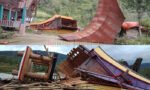 7 Lumbung dan 1 Rumah Warga di Buntu Pepasan Rusak Diterjang Angin