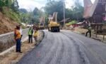 FOTO: Progres Pembangunan Jalan Rantepao-Pangala’ 43,5%, Plt Gubernur Ingin Permudah Akses Petani Kopi