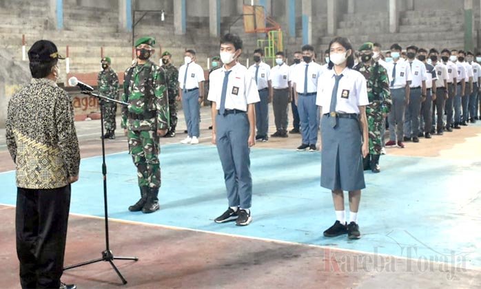 Bupati Toraja Utara: Pelatihan Calon Paskibra Mesti Taat Protokol Kesehatan