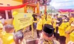 Taufan Pawe Resmikan Kantor DPD II Golkar Toraja Utara