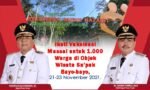 Ayo, Ikut Vaksinasi Sambil Berwisata di Sa’pak Bayo-bayo, Pulangnya Bawa Sembako