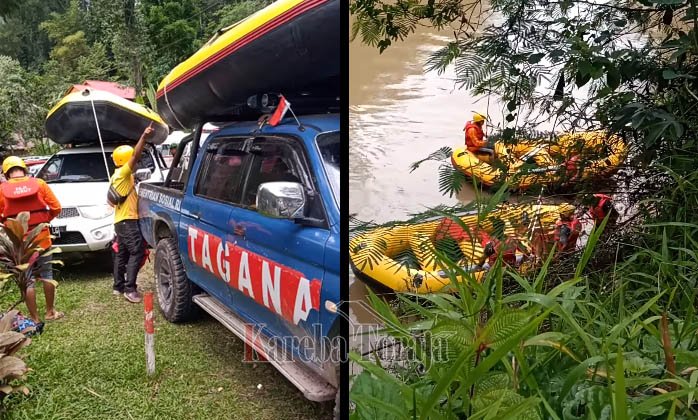 Dicari Sejak Kamis Malam, Anak yang Diduga Jatuh ke Sungai Sa’dan, Belum Ditemukan