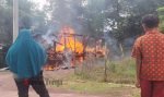 Satu Rumah Warga Ludes Terbakar di Lembang Pakala Mengkendek