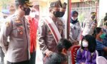 Kabaharkam Polri Tinjau Pelaksanaan Vaksinasi Covid-19 untuk Anak-anak di Toraja Utara