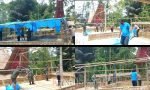 Baru Mau Digelar, Arena Sabung Ayam di Sangalla’ Selatan Ini Dibongkar Polisi dan TNI