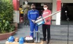 Bantu Tangani DBD, Wabup Toraja Utara Bantu Alat Fogging untuk Yayasan Kami Peduli