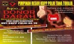 Keluarga Besar Putra-Putri Polri Tana Toraja Ajak Masyarakat Donor Darah