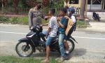 Sejumlah Pelajar Terjaring Operasi Penertiban Knalpot Racing di Sangalla’