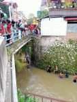 Motor Baku Tabrak di Makale, Satu Diantaranya Terjun ke Sungai