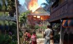 Satu Unit Rumah Terbakar di Rano, BPBD Salurkan Bantuan Tanggap Darurat