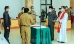 Salvius Pasang Dilantik Jadi Penjabat Sekda Toraja Utara