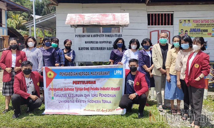 FKIP UKI Toraja Laksanakan Penguatan Bahasa Toraja bagi Pelaku Industri Kreatif