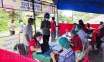Sasar Pemudik, Polres Toraja Utara Gelar Vaksinasi di Pos Pengamanan Lebaran 2022