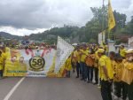 Jalan Sehat HUT ke-58 Partai Golkar Berlangsung Meriah di Tana Toraja