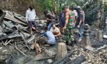 Rumah Milik Warga Makale Ludes Terbakar Dini Hari Tadi
