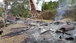 Dua Rumah di Sesean Suloara’, Toraja Utara, Ludes Dilalap Api