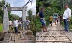 Peduli Keselamatan Warga, JRM Bantu Biaya Renovasi Jembatan Gantung di Makale Utara