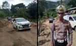 Sistem Buka Tutup Diberlakukan pada Lokasi Longsor di Jalan Nasional Enrekang-Toraja