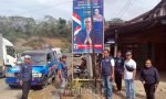 Sehari Jelang Penetapan DCT, Caleg DPR RI Frederik Kalalembang Turunkan Baliho
