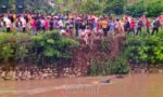 Pickup Bermuatan 4 Orang Jatuh ke Sungai di Se’pon, Makale