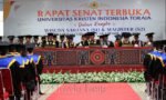 UKI Toraja Wisuda 872 Lulusan, 15 Diantaranya Program Magister