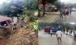 Longsor di Jalan Poros Makale-Rantepao; 2 Rumah Tertimbun, Air Sungai Meluap Ganggu Kelancaran Lalu Lintas