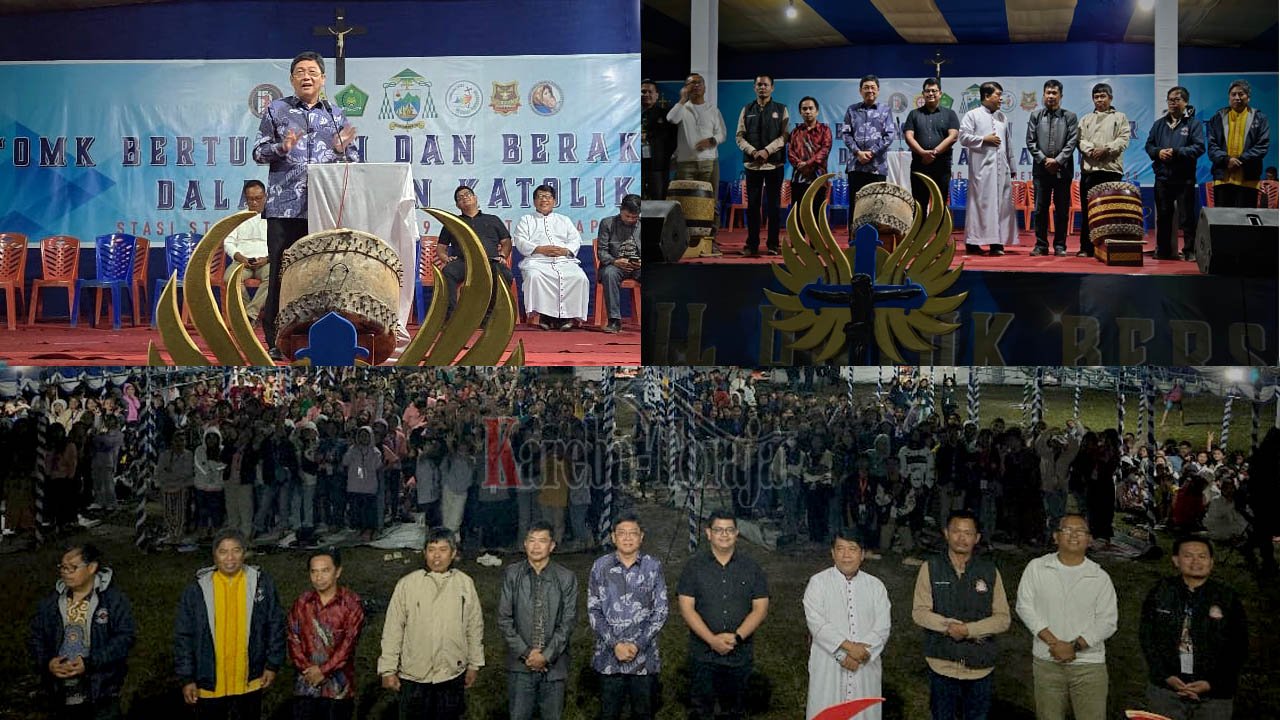 Bupati Toraja Utara dan Tana Toraja Hadiri Camp OMK, Toraja Youth Day di Rantebua