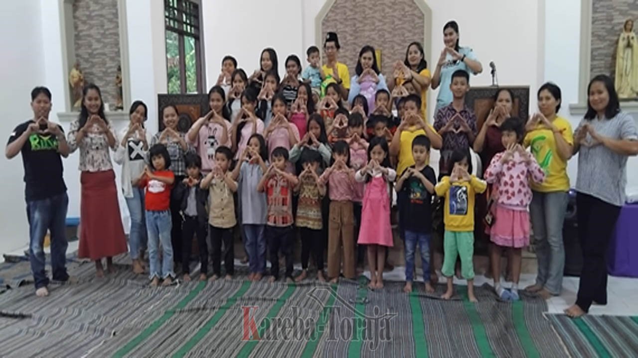 Dukung Program “Toraya Masero”, Pemuda Katolik Edukasi Hidup Bersih kepada Anak Usia Dini