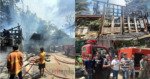 Satu Rumah Toraja Ludes Terbakar di Angin-angin, Kesu’, Toraja Utara