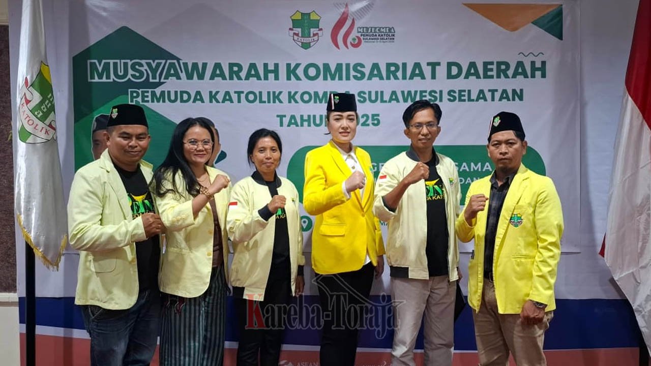 Erika Tansil Terpilih Ketua PK Komda Sulsel, Begini Harapan Pemuda Katolik Tana Toraja