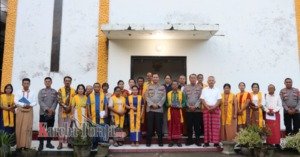 Lewat Program “Minggu Kasih”, Kapolres Tana Toraja Sapa Warga Gereja Toraja Jemaat Buntu Masakke Sangalla’
