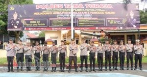 Setahun Magang di Polres Tana Toraja, 10 Bintara Remaja Asli Papua Dilepas Kembali Berdinas di Papua