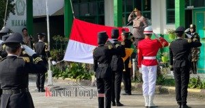 Jadi Pembina Upacara Hari Kebangkitan Nasional di MAN Tana Toraja, Kapolres Ajak Siswa Jadi Generasi Tangguh