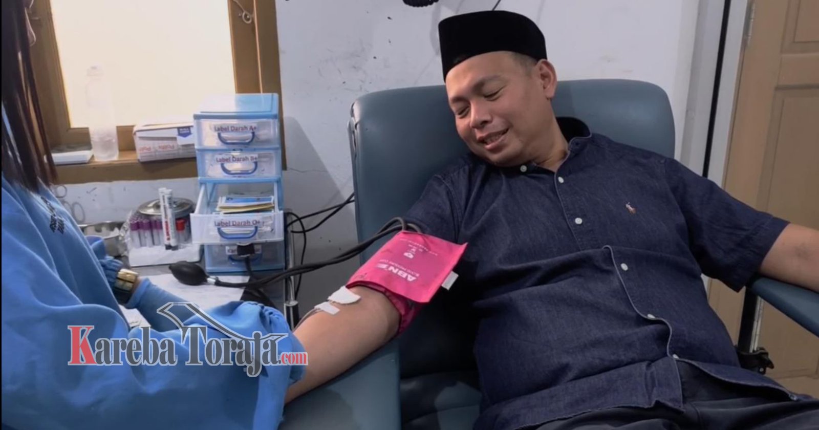 Respon Cepat Kapolres Tana Toraja Jadi Pendonor Kebutuhan Darah di RSUD Lakipadada