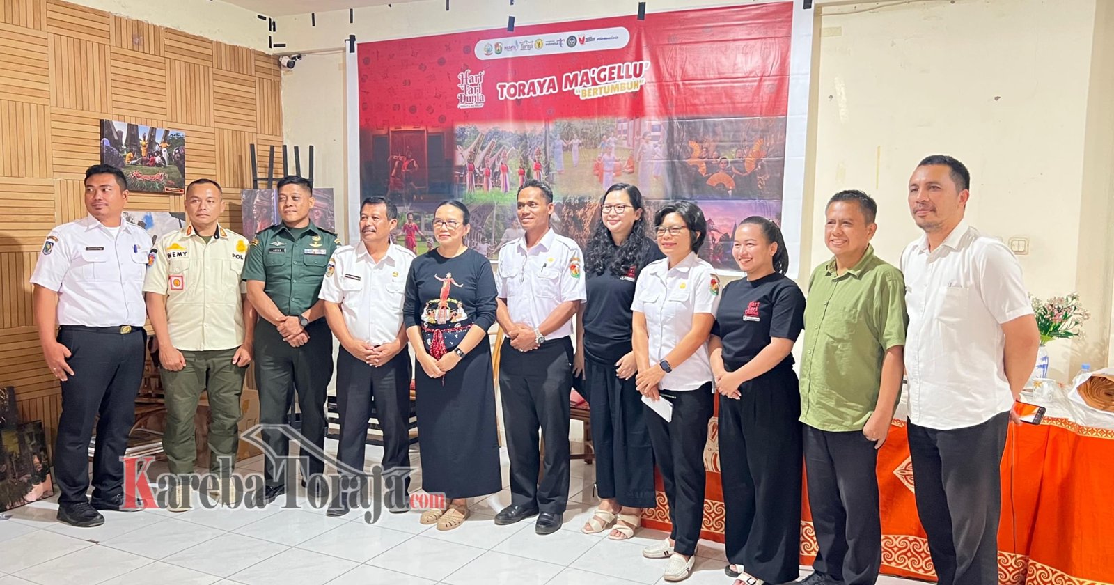 22 Sanggar Tari dari 19 Daerah Akan Tampil di Hari Tari Dunia Toraya Ma’Gellu’ 2025 Toraja Utara