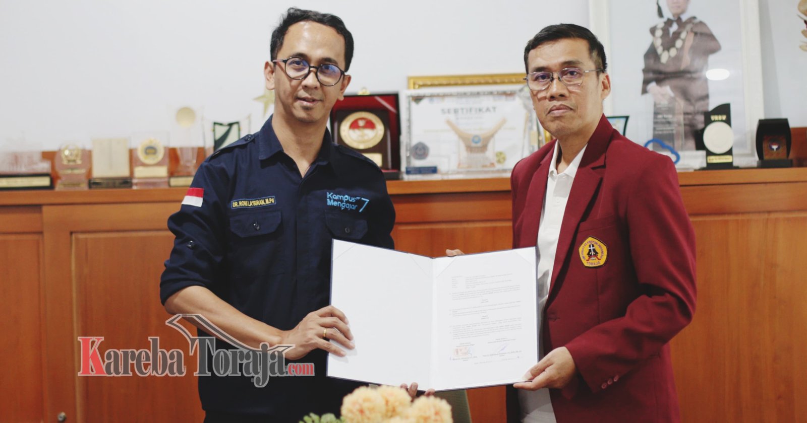 UKI Toraja dan Institut Pertanian Bogor Jalin Kerja Sama Penelitian dan Pengembangan Padi Lokal dan Kopi Toraja