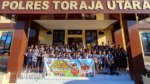 FOTO: Intip Keseruan Kunjungan Anak-anak dari Pusat Pengambangan Anak Pa’kamaya Rantepangli ke Polres Toraja Utara