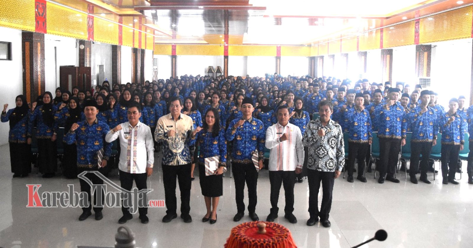 301 CPNS Formasi 2024 Pemda Tana Toraja Terima SK Pengangkatan