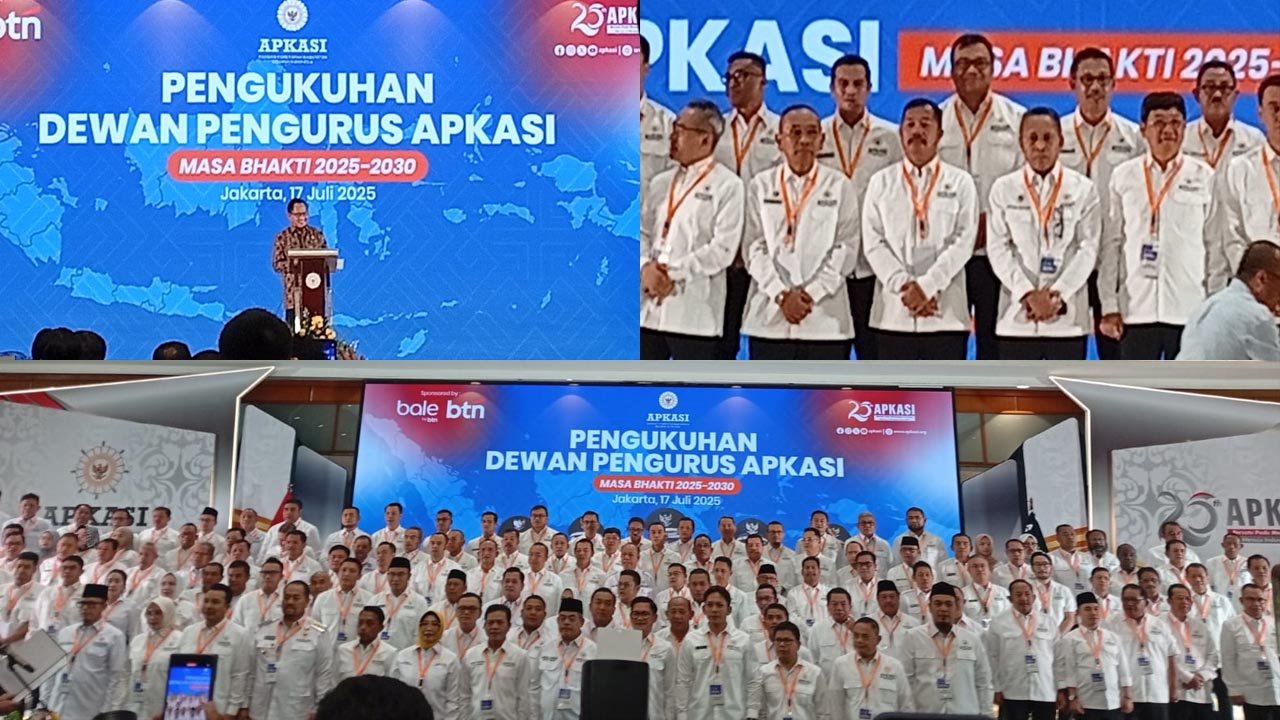 Bupati Toraja Utara Dikukuhkan Sebagai Ketua Bidang Organisasi Korwil APKASI