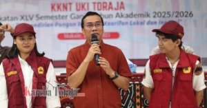 UKI Toraja Lepas 1.015 Mahasiswa KKN Ke 87 Lembang/Kelurahan, Siap Berkontribusi Untuk Kemandirian Pangan