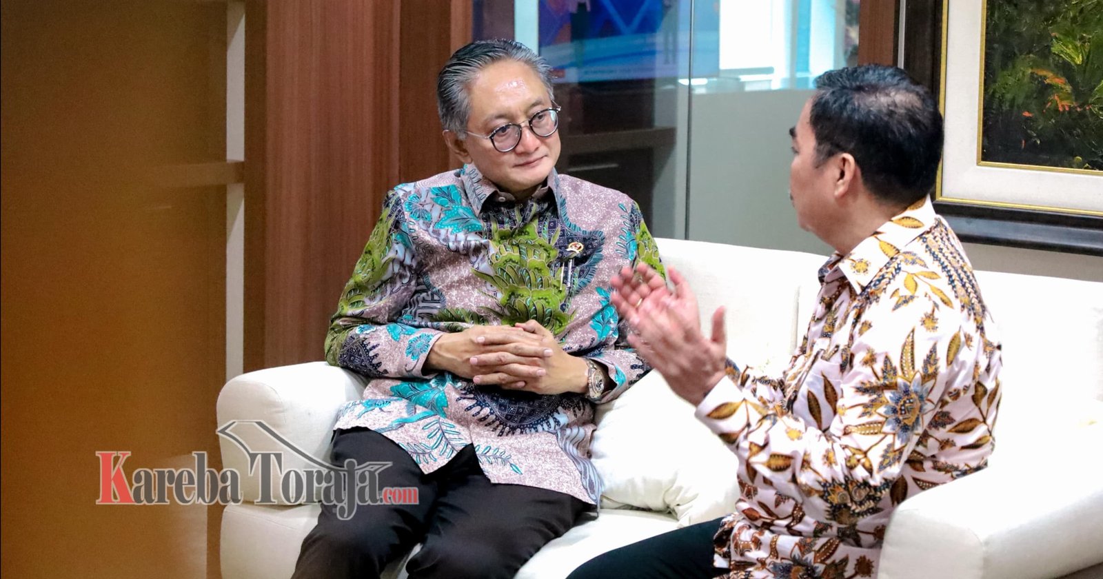 Bertemu Menteri PU RI, Bupati Tana Toraja Usulkan Sejumlah Program Prioritas