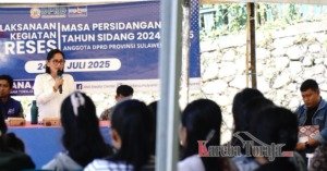 Legislator Yuniana Mulyana Reses di Malimbong Balepe’, Warga Minta Poros Provinsi Paso’bo – Matangli Dilanjutkan