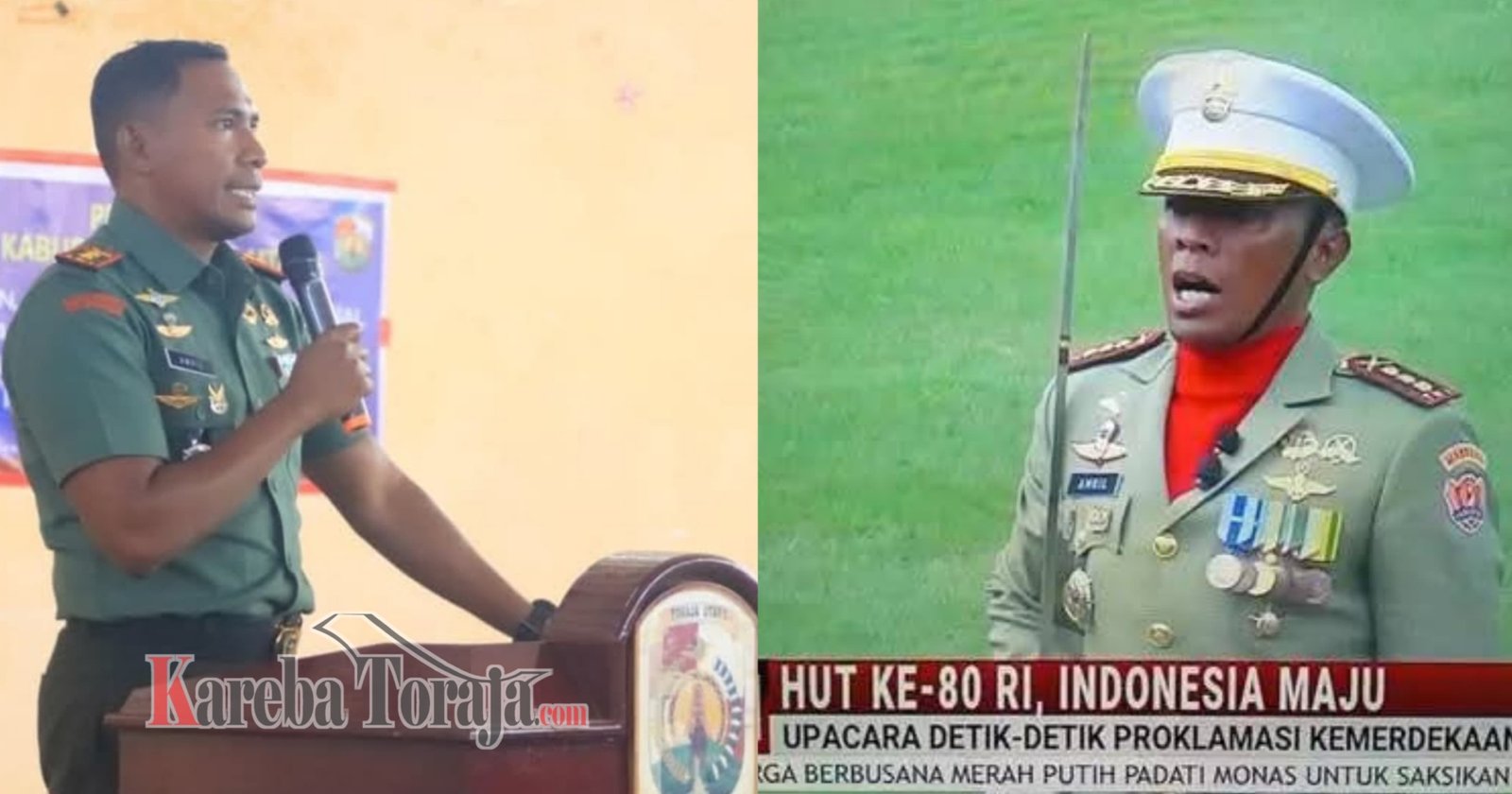 Mantan Dandim 1414 Tana Toraja Jadi Komandan Upacara HUT Ke-80 RI di Istana Merdeka