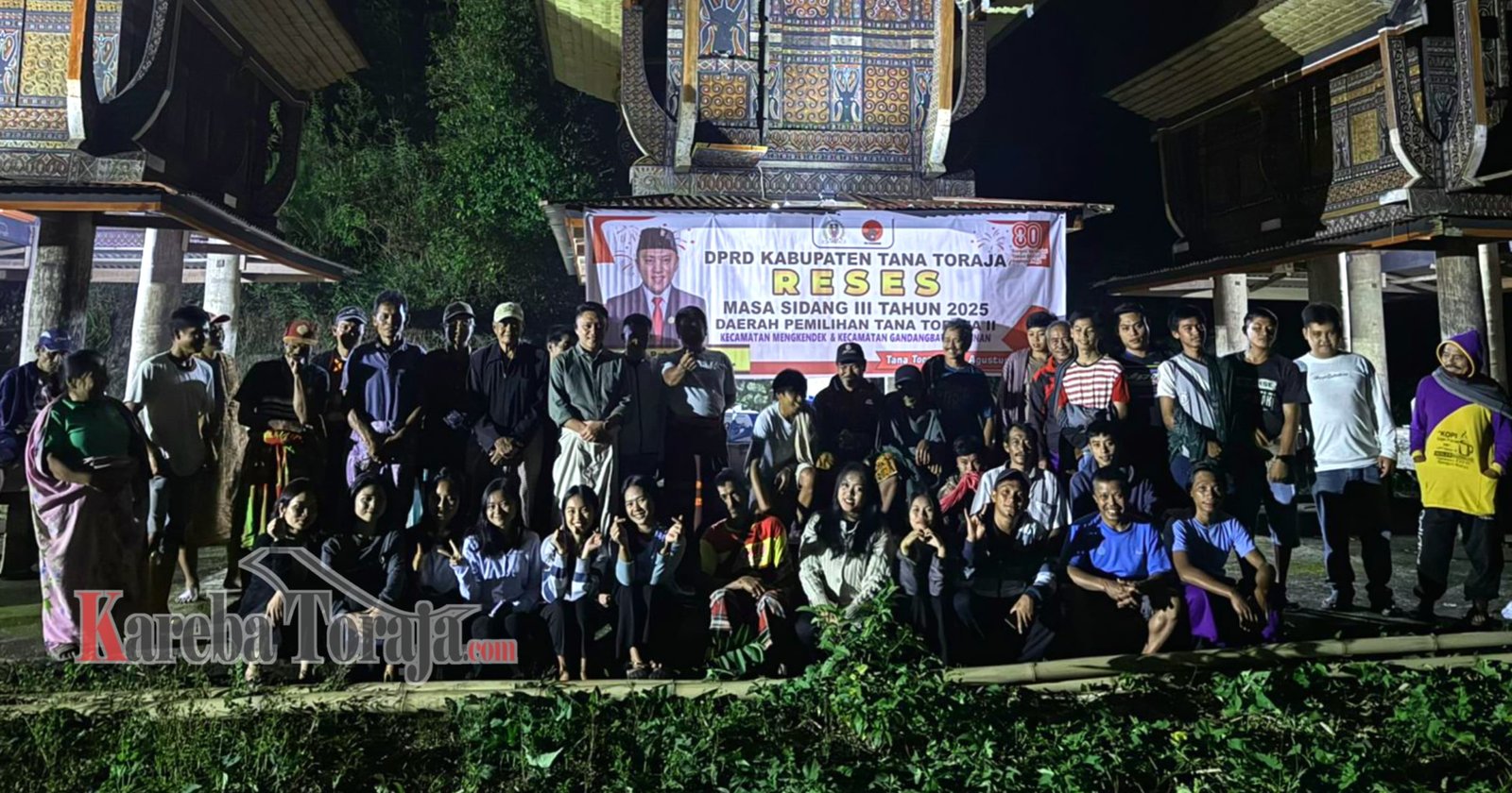 Legislator PDI Perjuangan Ikal Paterson Gelar Reses di Buntu Tabang, Masyarakat Minta Perbaikan Akses Jalan