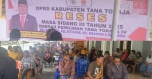 Diselah-selah Reses, Legislator Medi Sura’ Matasak Ajak Masyarakat Jaga dan Rawat Eksistensi Tongkonan