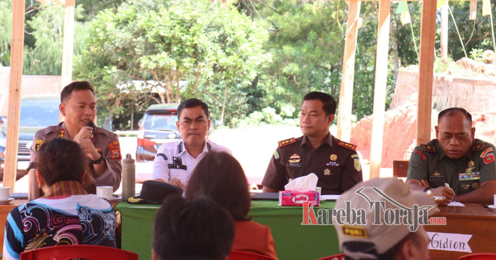 Kapolres Tana Toraja Hadiri Rapat Persiapan HUT Ke-80 RI yang Akan Digelar di Lapangan To’bone Kelurahan Rante Makale