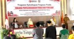 Bupati Tana Toraja Buka Kegiatan Penguatan Kelembagaan Pemilu yang Digelar Bawaslu dan Komisi II DPR RI